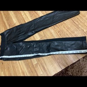 Leather leggings